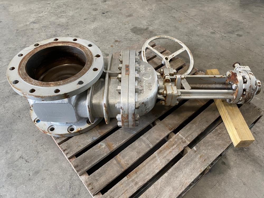 Crane 14” 150# WCB Gear Operated Gate Valve T-47 XUF-OV